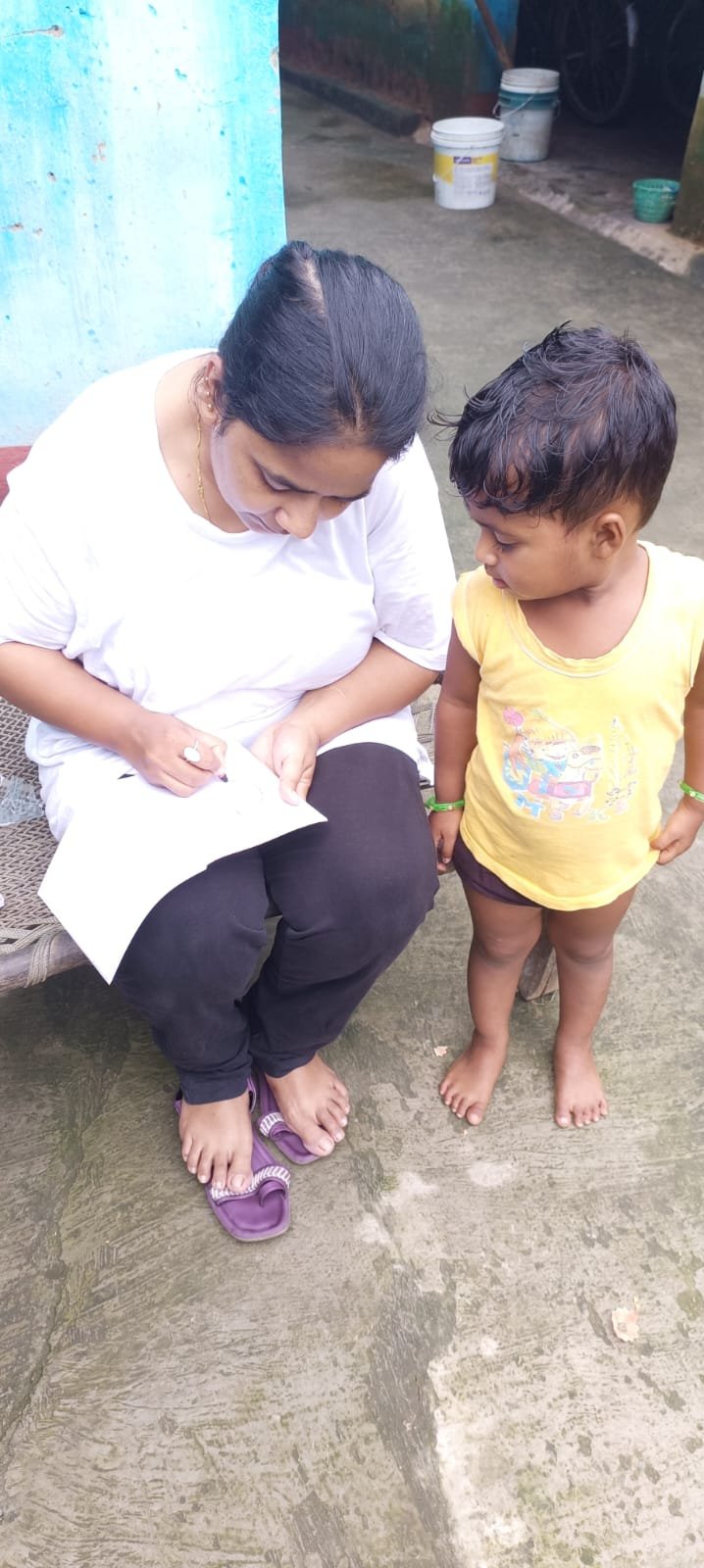 Children in a Treenighet education program